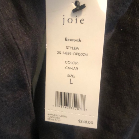 Joie Bosworth Linen Romper black size large - Picture 12 of 12